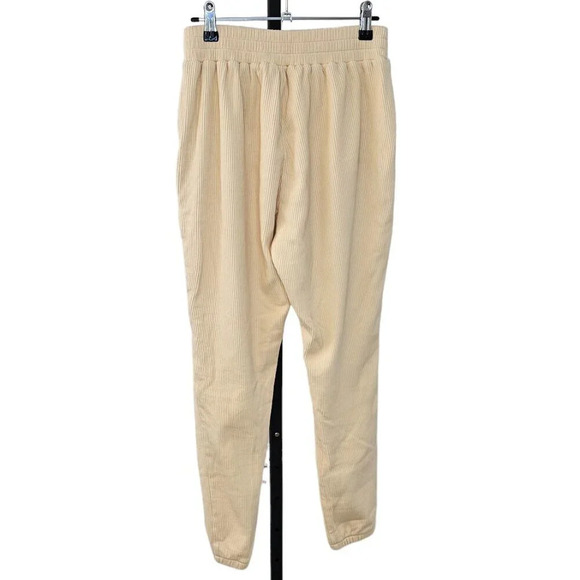 Bo+Tee Womens Slow It Down  Ribbed Lined Joggers Size Small High Rise - Picture 7 of 8